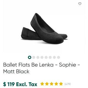 Be Lenka Barefoot Ballet Flats Size 9/10 Size 40